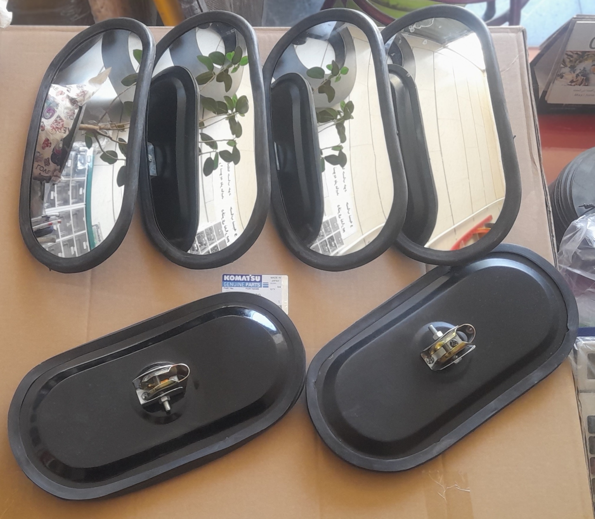 آینه بغل بیل مکانیکی کوماتسو